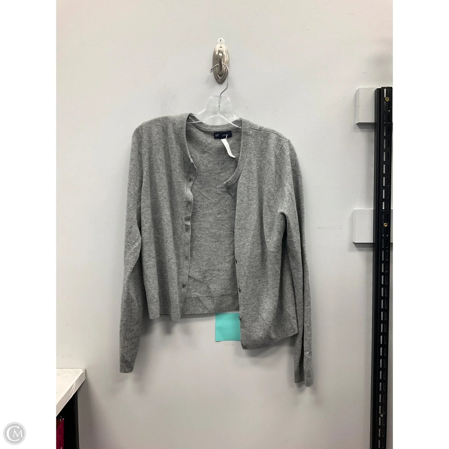 Sweater By Gap In Grey, Size: S