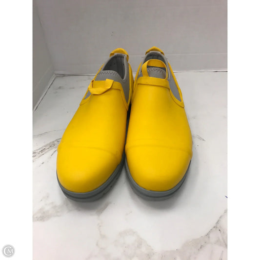 Boots Rain By L.l. Bean In Yellow, Size: 8