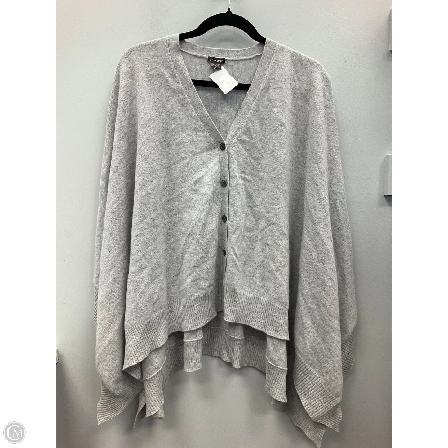Sweater Cashmere By J Mclaughlin In Grey, Size: Osfm