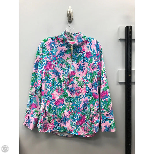 Top Long Sleeve Designer By Lilly Pulitzer In Multi-colored, Size: Xl
