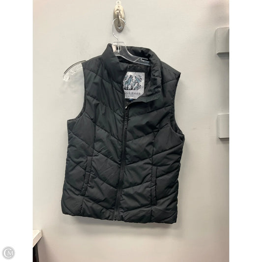 Vest Puffer & Quilted By Cole-haan In Black, Size: S
