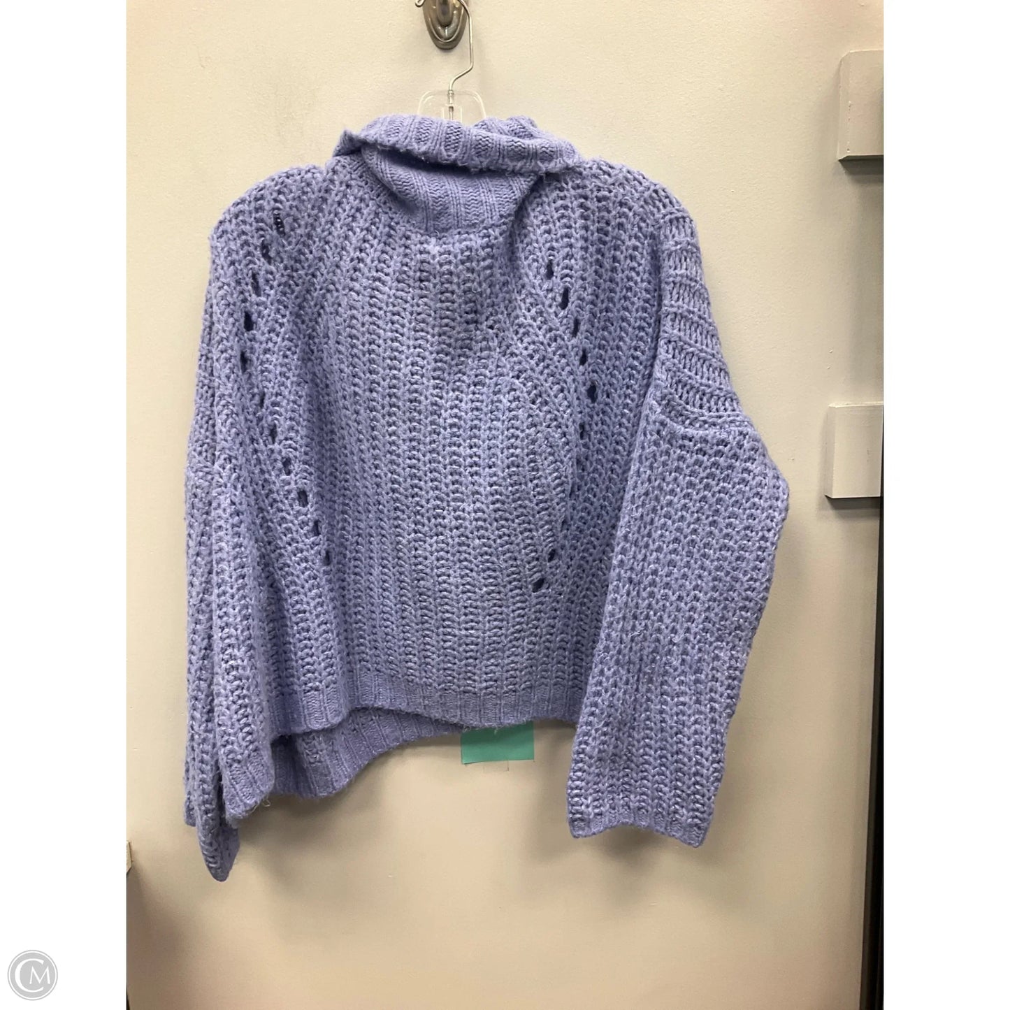 Sweater By Cmc In Purple, Size: Osfm