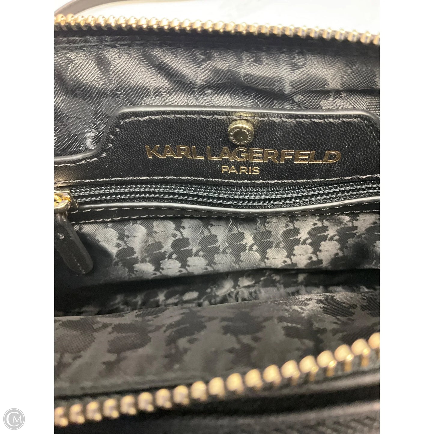 Crossbody Designer By Karl Lagerfeld, Size: Medium