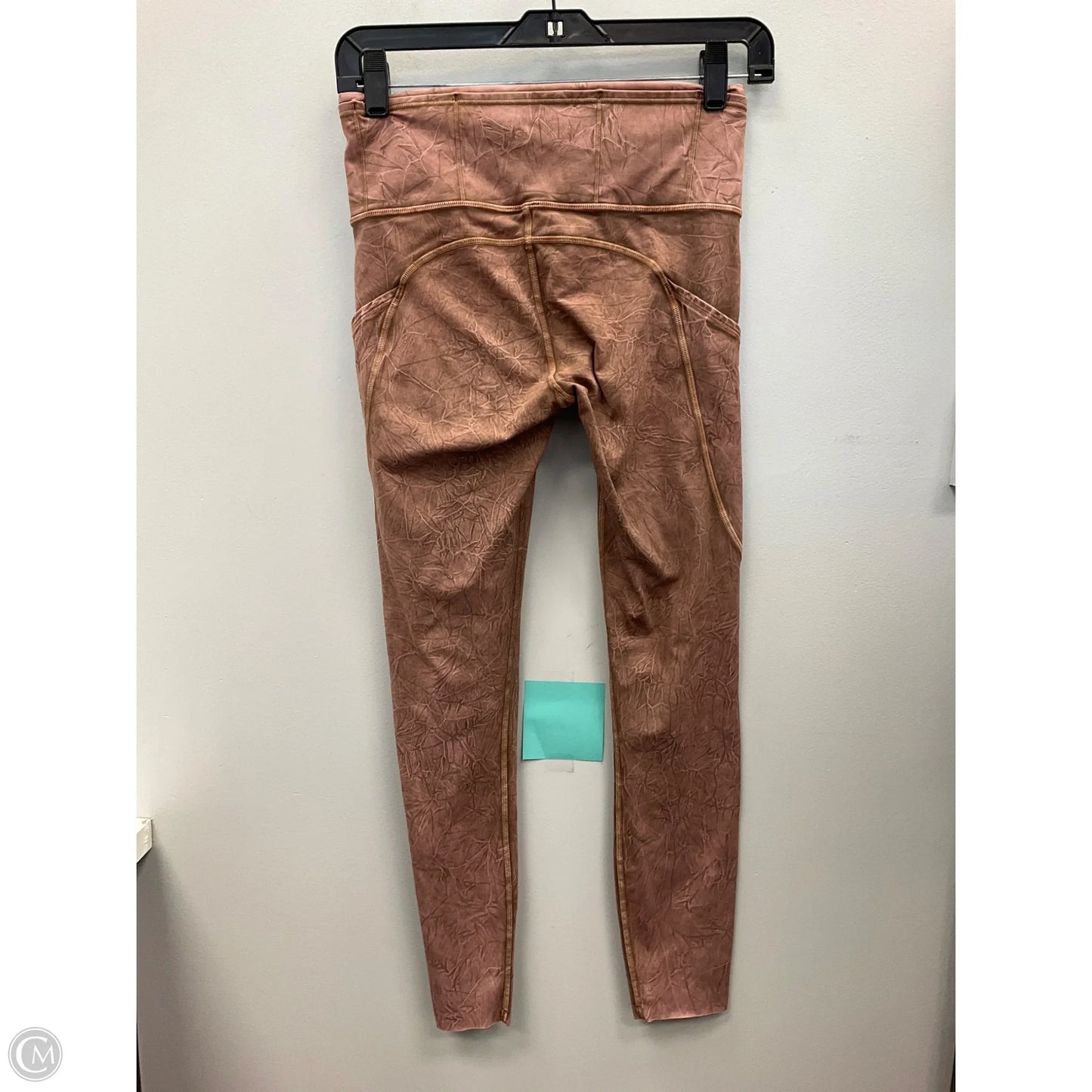Athletic Leggings By Lululemon In Brown Denim, Size: 6