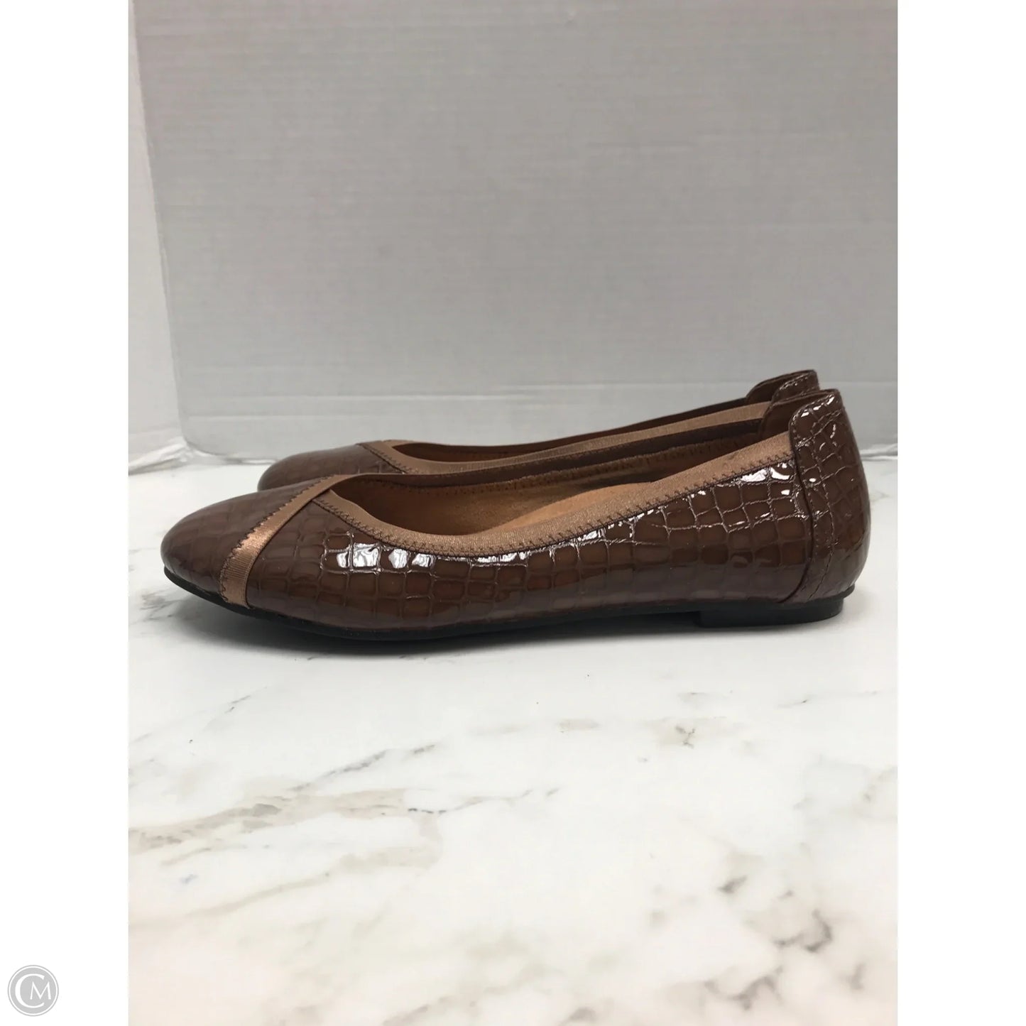 Shoes Flats By Vionic In Brown, Size: 8
