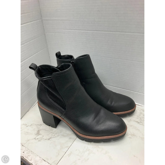 Boots Ankle Heels By Naturalizer In Black, Size: 7