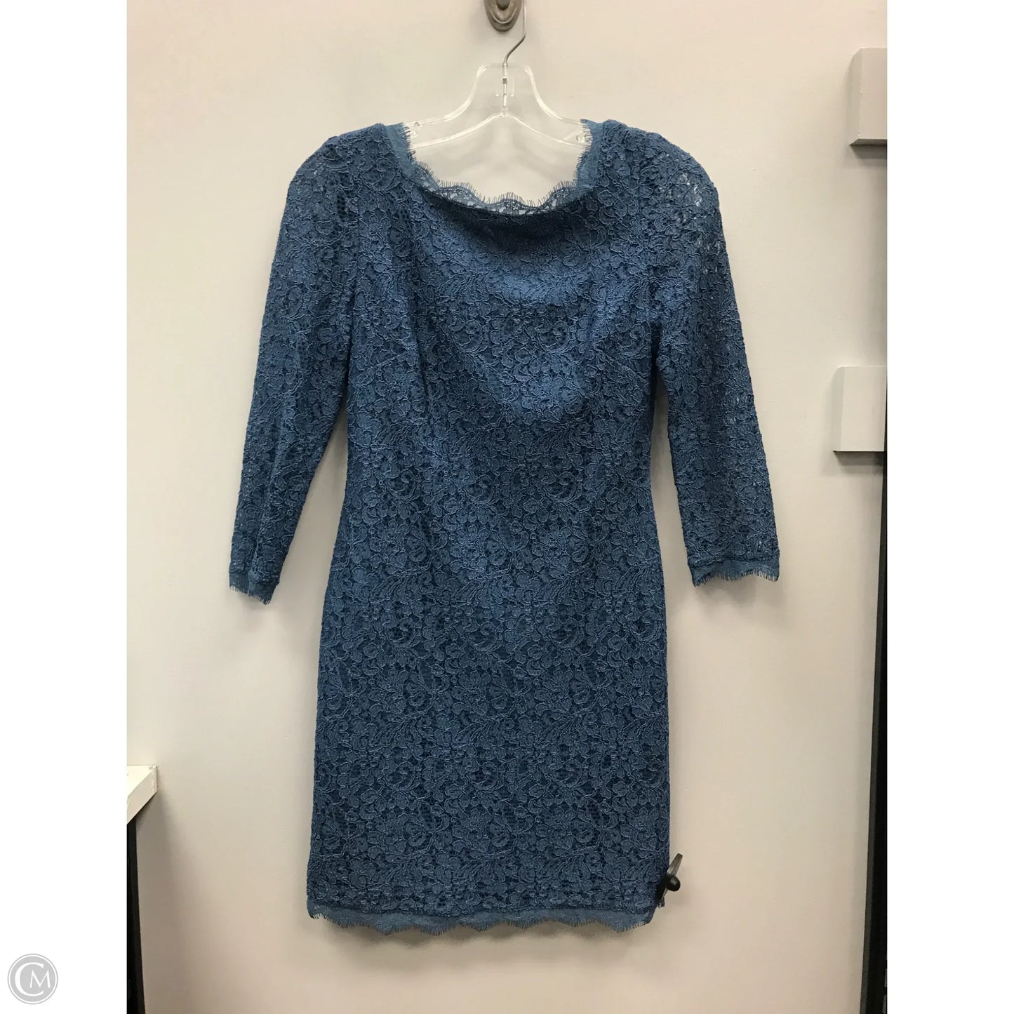 Dress Party Short By Adrianna Papell In Blue, Size: 2p