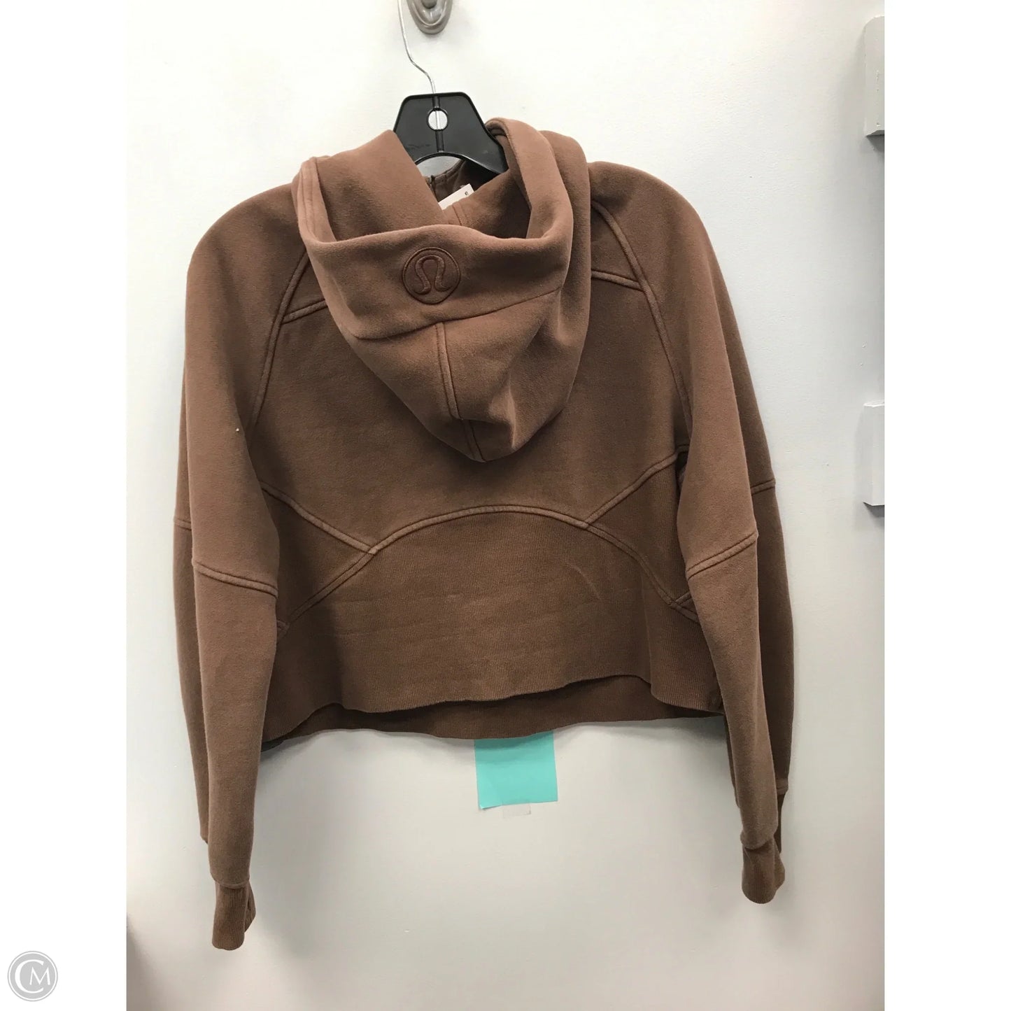 Sweatshirt Hoodie By Lululemon In Brown, Size: S