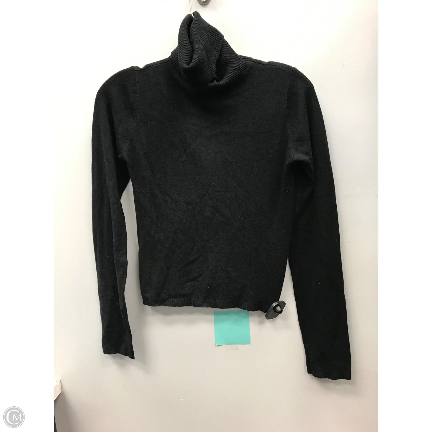Top Long Sleeve By Olivaceous In Black, Size: S