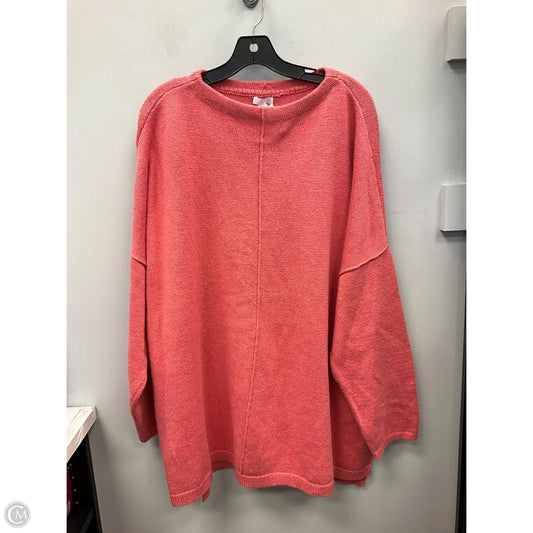 Sweater By J. Jill In Pink, Size: 3x