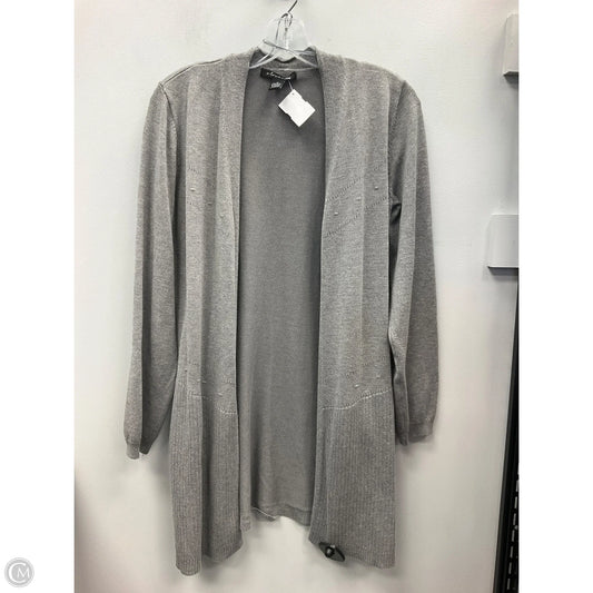 Cardigan By A Love Story In Grey, Size: M