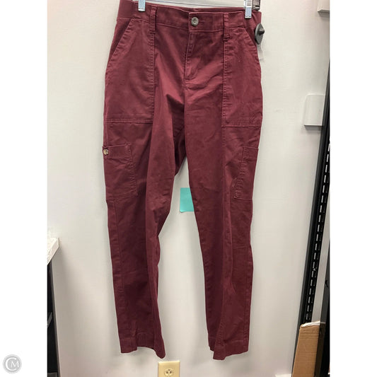 Pants Cargo & Utility By Lee In Maroon, Size: M