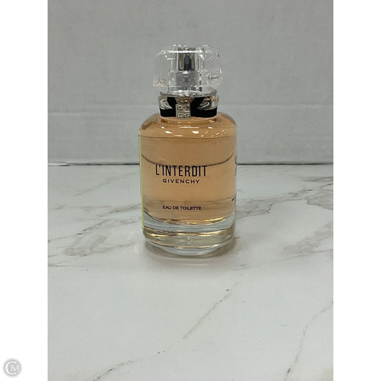 Fragrance Luxury Designer By Givenchy, Size:
