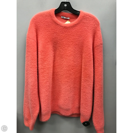 Sweater By Zara In Pink, Size: L