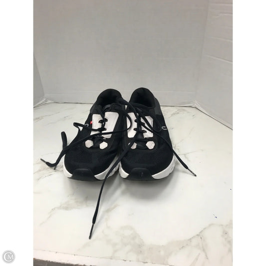 Shoes Athletic By On Cloud In Black & White, Size: 9