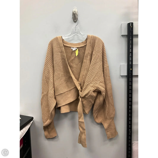 Sweater By Venus In Tan, Size: 3x
