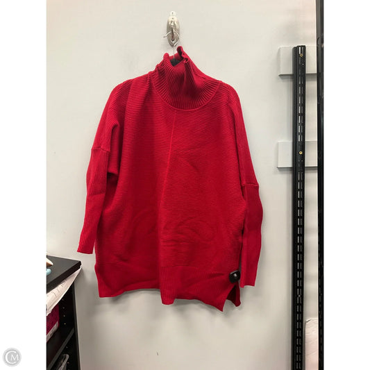 Sweater By Clothes Mentor In Red, Size: 2x