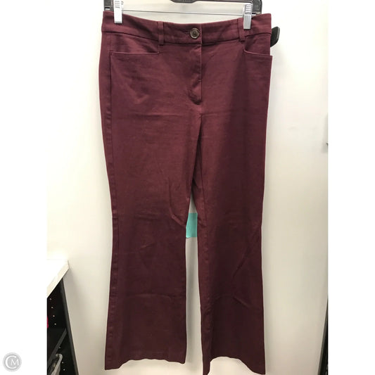 Pants Other By Loft In Maroon, Size: 8