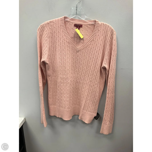 Top Long Sleeve By Merona In Pink, Size: M