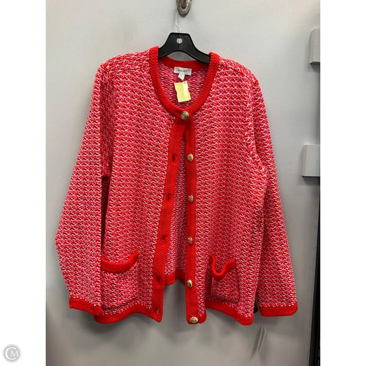 Sweater Cardigan By On 34th In Multi-colored, Size: 2x