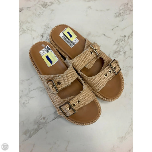 Shoes Flats By Steve Madden In Tan, Size: 10