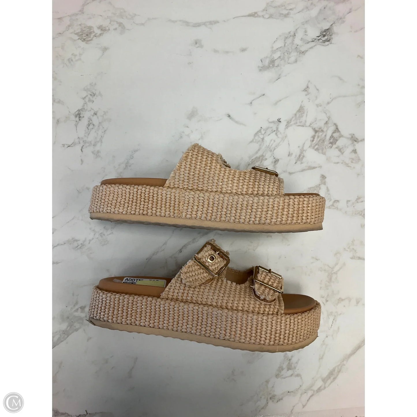 Shoes Flats By Steve Madden In Tan, Size: 10