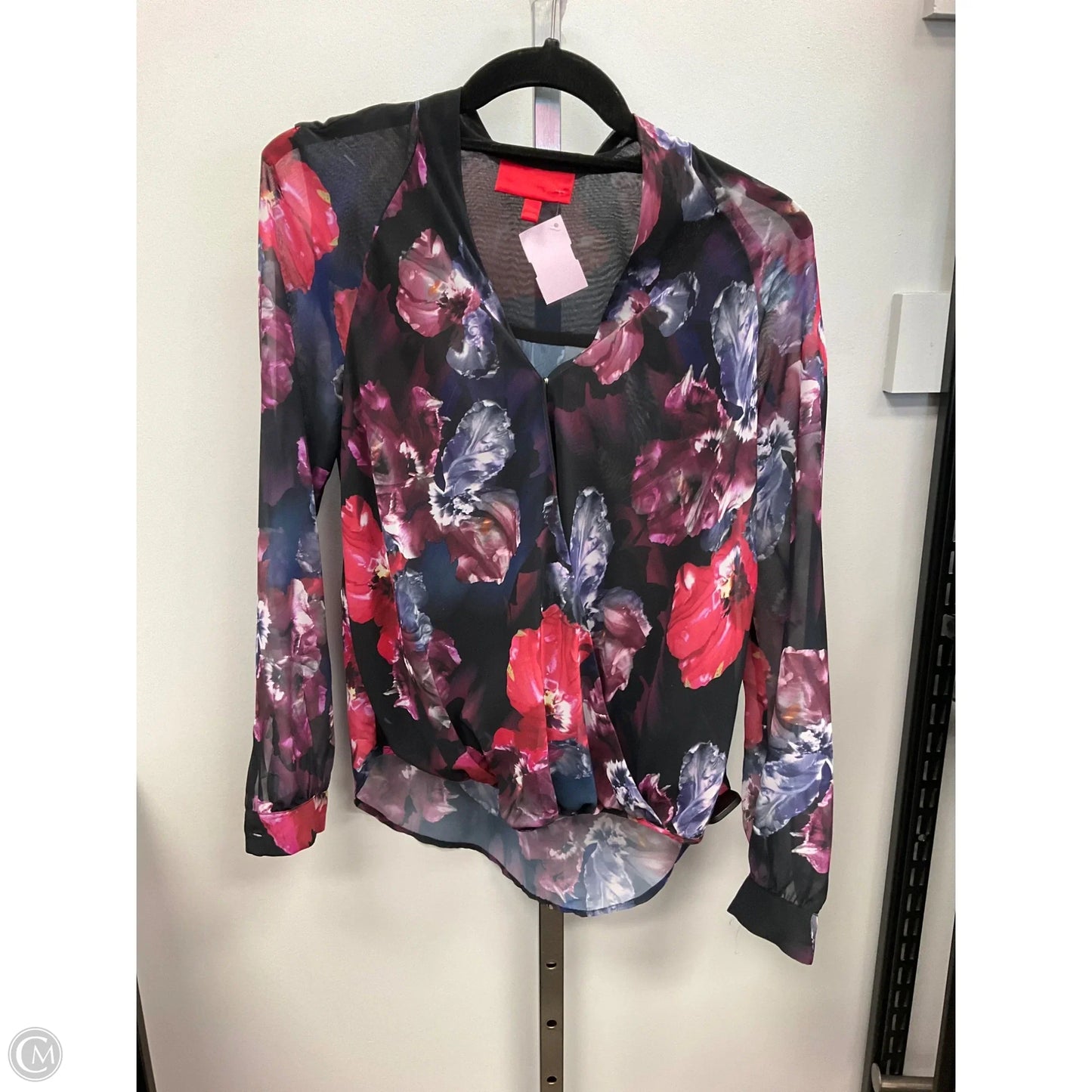 Top Long Sleeve By Jennifer Lopez In Purple, Size: Xs