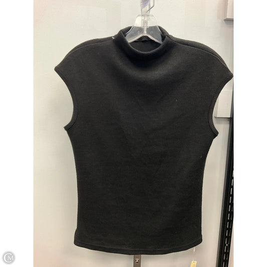 Top Sleeveless By Cmc In Black, Size: L
