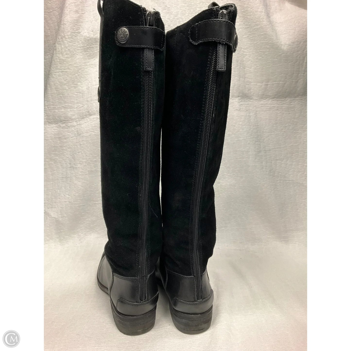 Boots Knee Flats By Sam Edelman In Black, Size: 7.5