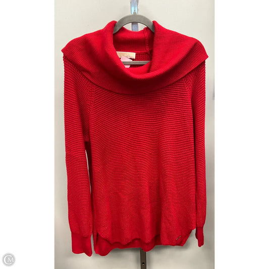 Sweater By Michael By Michael Kors In Red, Size: L