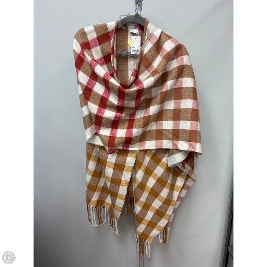 Shawl Winter By Sonoma In Plaid Pattern