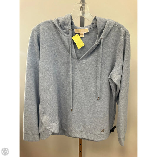 Top Long Sleeve By Michael By Michael Kors In Blue, Size: L