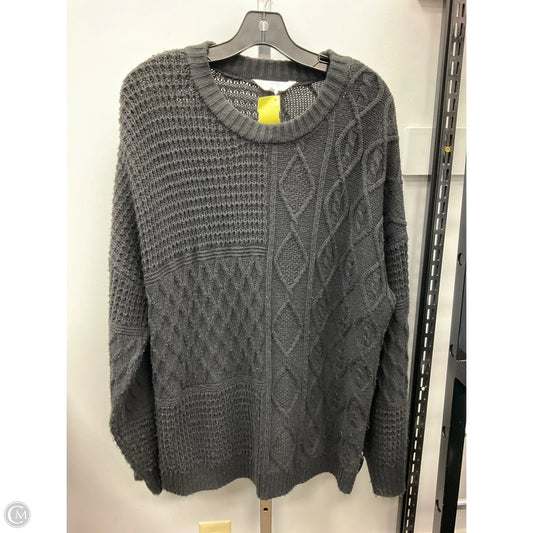 Sweater By Time And Tru In Black, Size: 3x