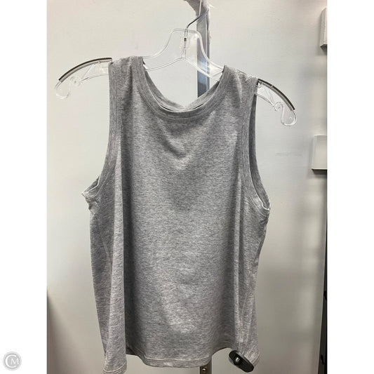Top Sleeveless By Eddie Bauer In Grey, Size: S