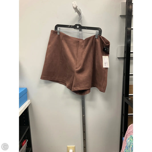 Shorts By A New Day In Brown, Size: 16