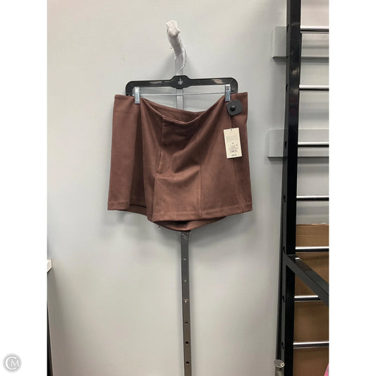Shorts By A New Day In Brown, Size: 18