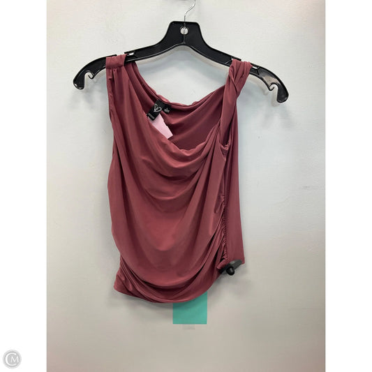 Top Sleeveless By Windsor In Mauve, Size: L