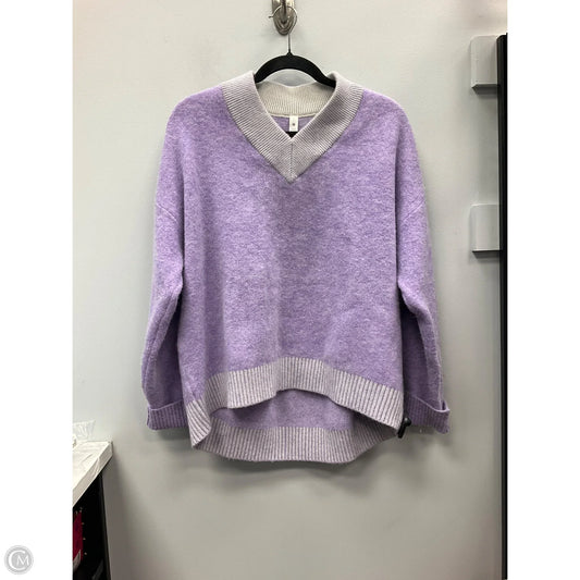 Sweater By Lululemon In Purple, Size: S
