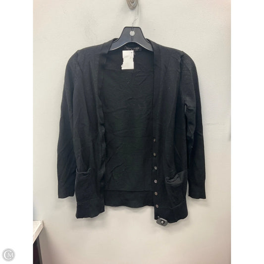 Sweater Cardigan By Banana Republic In Black, Size: S