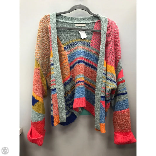 Sweater Cardigan By Moon And Madison In Multi-colored, Size: S