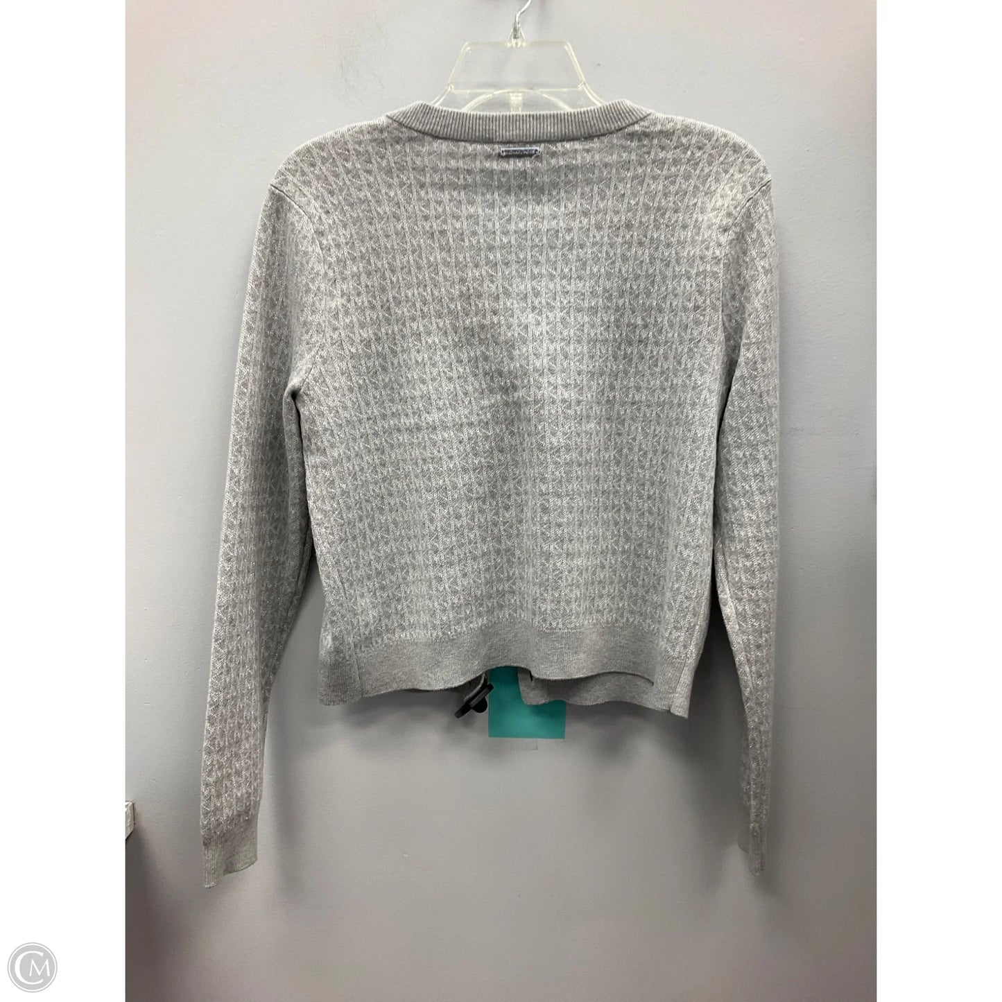 Cardigan By Michael By Michael Kors In Grey, Size: M