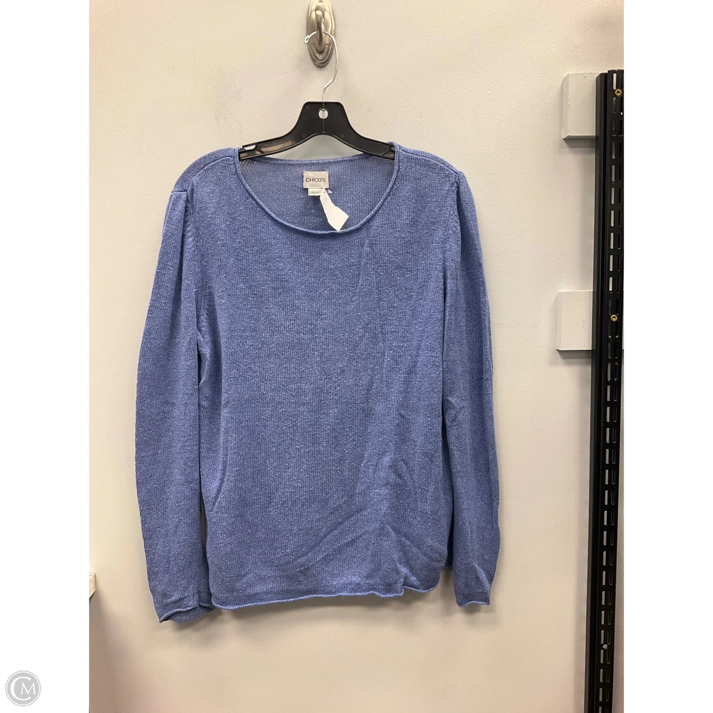 Sweater By Chicos In Blue, Size: L