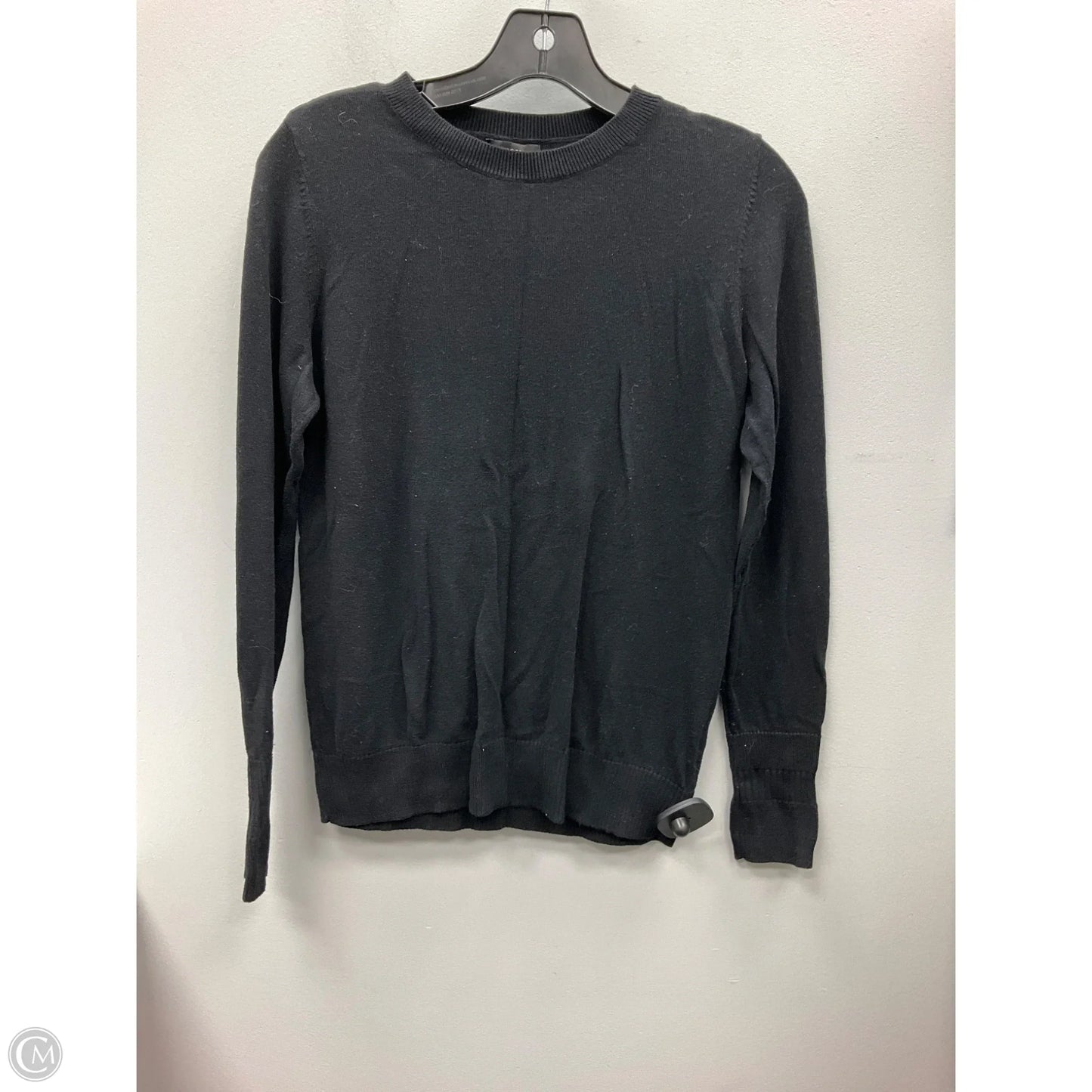 Top Long Sleeve By Halogen In Black, Size: S