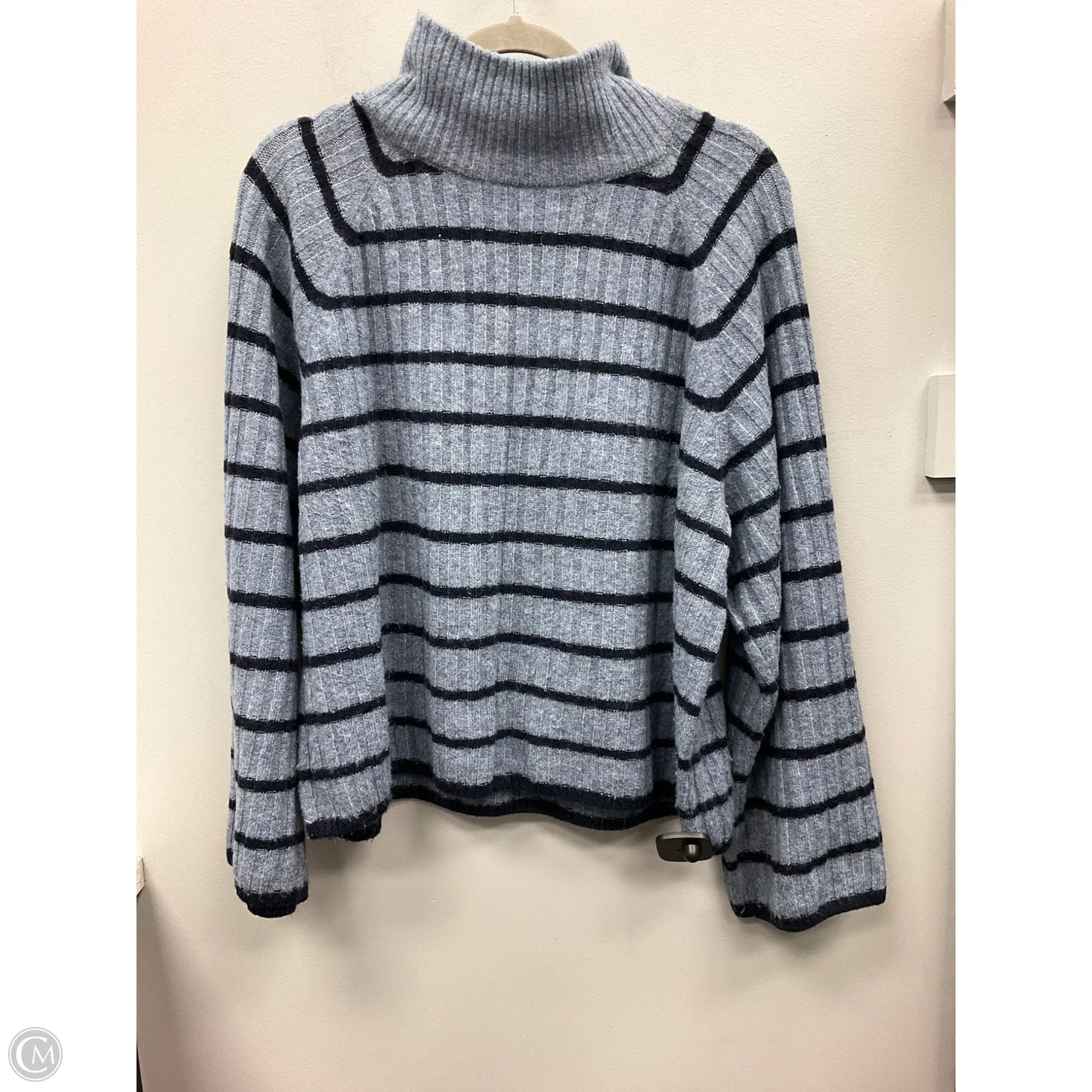 Sweater By 1.state In Blue, Size: Xl