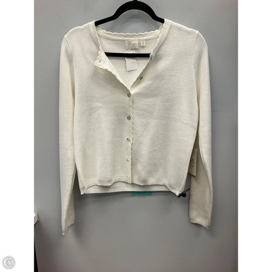 Cardigan By Cyrus In White, Size: S