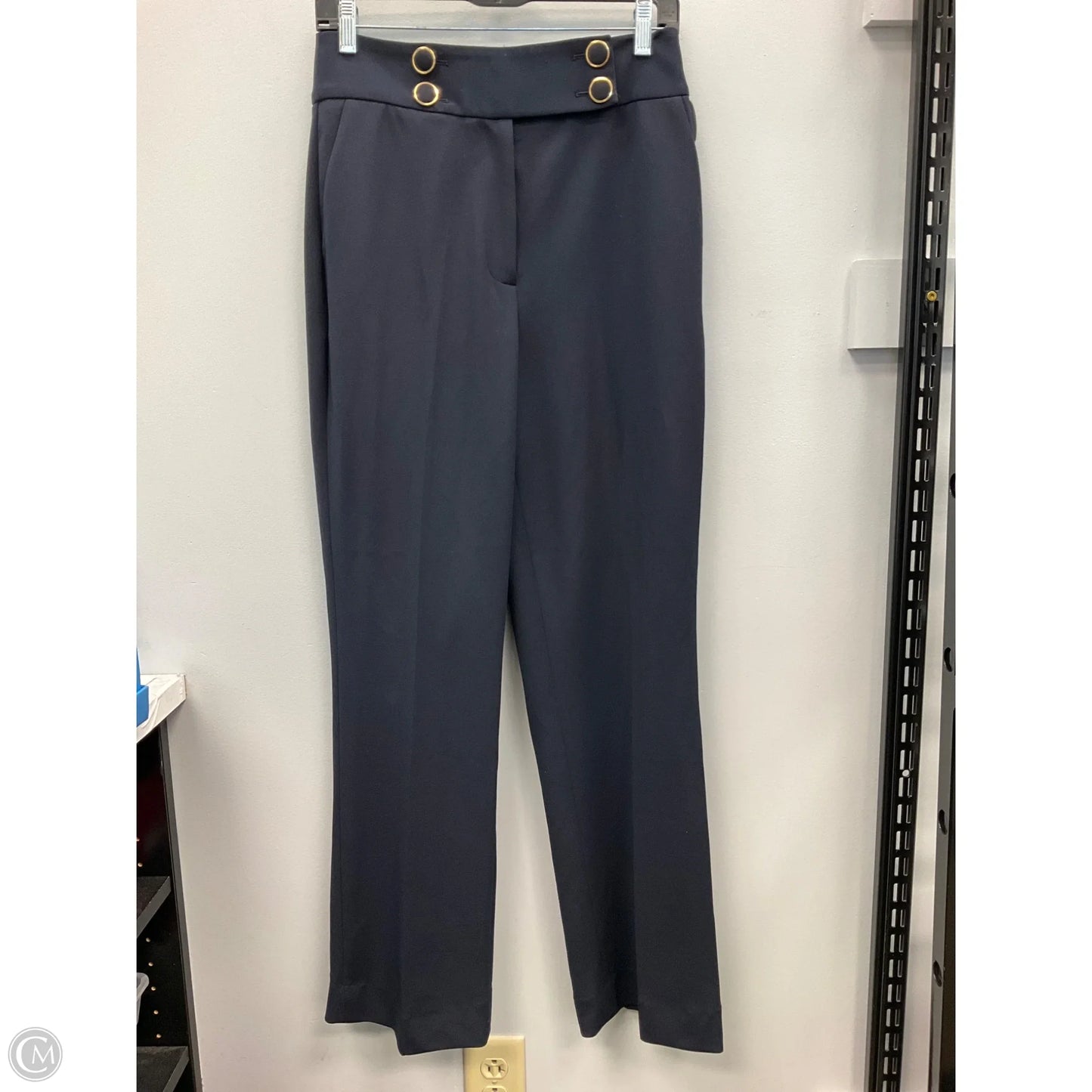 Pants Dress By Calvin Klein In Navy, Size: 6