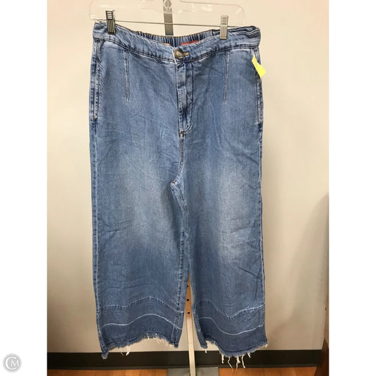 Jeans Wide Leg By Pilcro In Blue, Size: 6