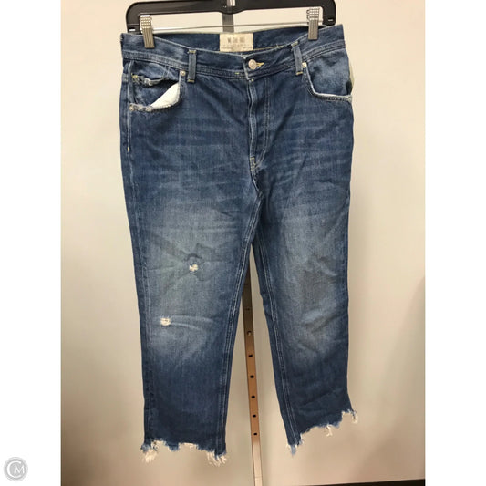 Jeans Wide Leg By We The Free In Blue, Size: 4