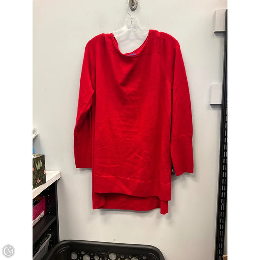 Top Long Sleeve By Apt 9 In Red, Size: Xl