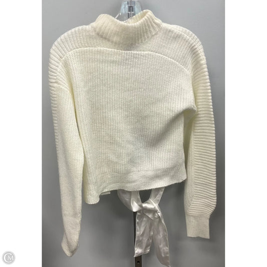 Sweater By Design History In Cream, Size: Xs